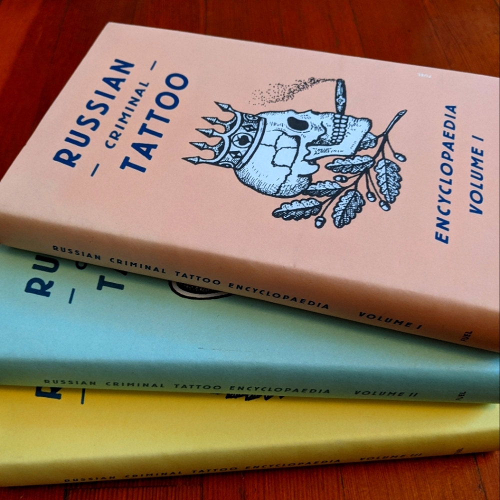 Russian Criminal Tattoo Encyclopedia Volumes I, II, and III